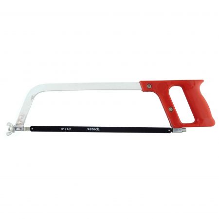 12inch (300mm) Durable Metal Hacksaw - Iron hacksaw frame with high carbon steel blade manufacturer